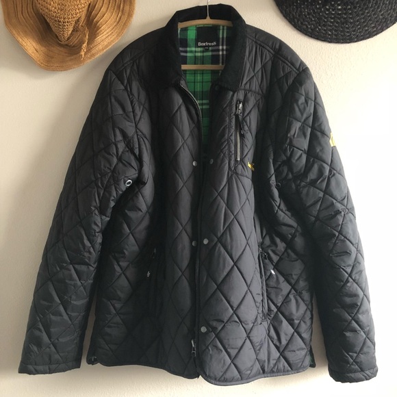 boxfresh quilted jacket